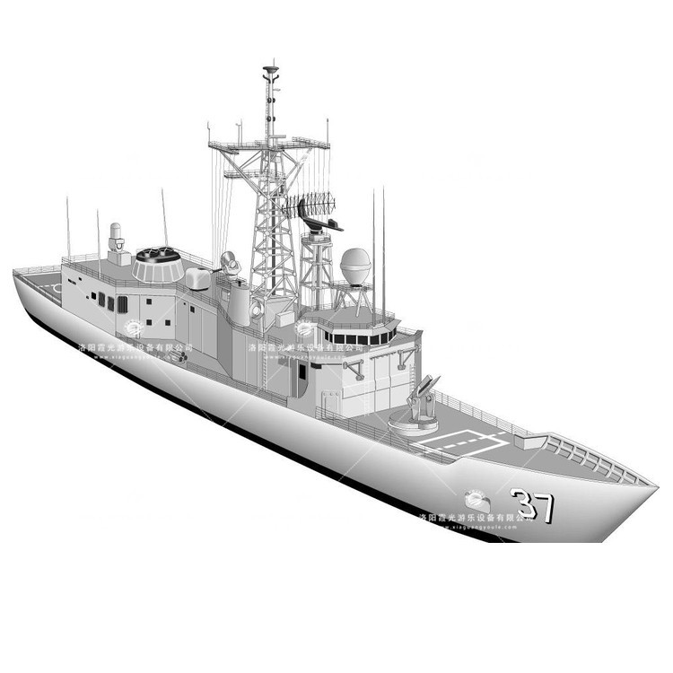 四更镇充气侦查船模型